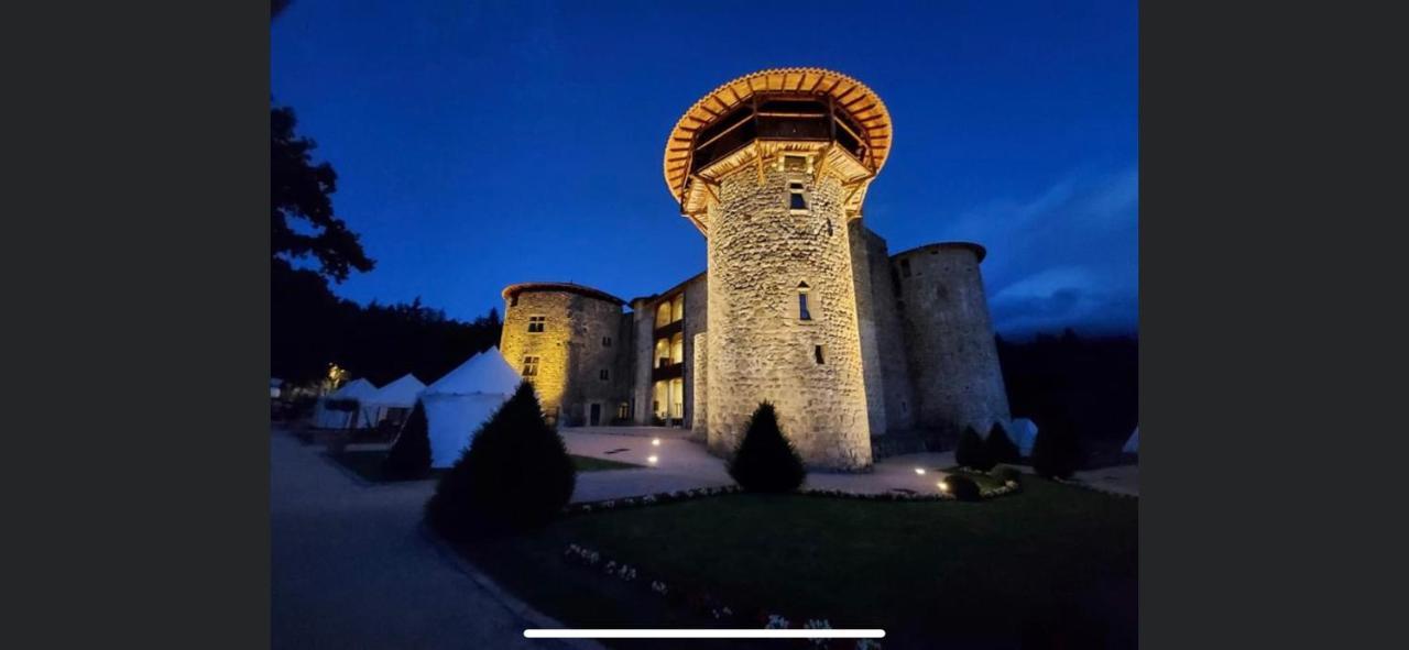 Le Gite De L Eyrieux Sur La Dolce Via Le Cheylard Exteriör bild